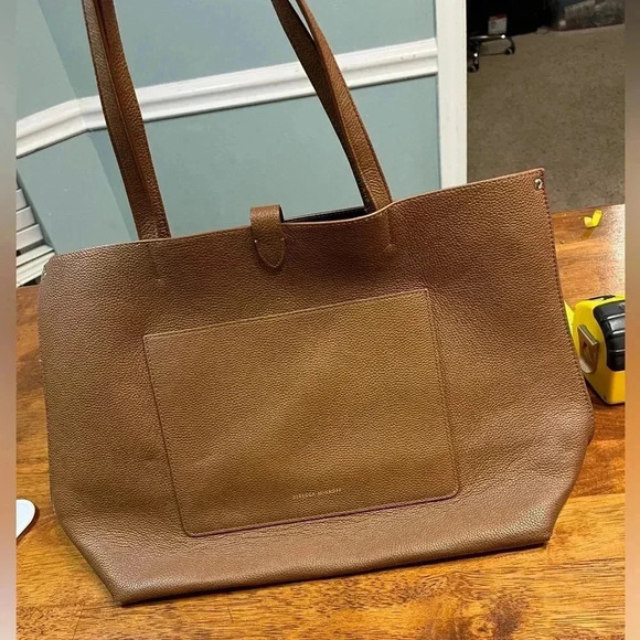 Rebecca Minkoff Megan Brown Leather Tote Rocher - Picture 6 of 14